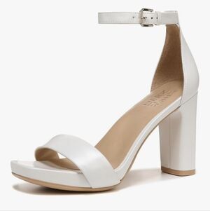 Naturalizer womens Joy Ankle Strap Heeled Dress Sandals